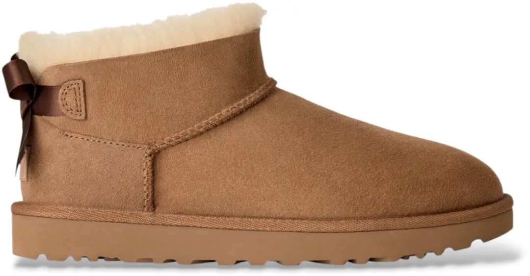 UGG Ultra Mini Bailey Bow Boots Cognac - Maat 41