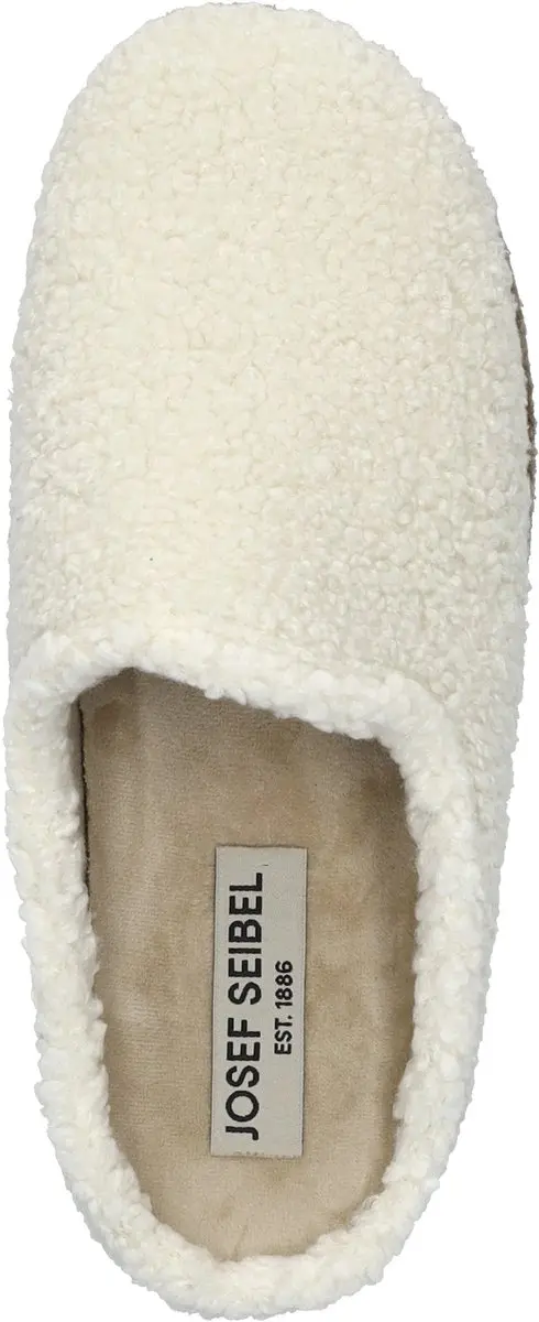 Josef Seibel LARA 02 Dames Pantoffels 42 - Wit/Beige