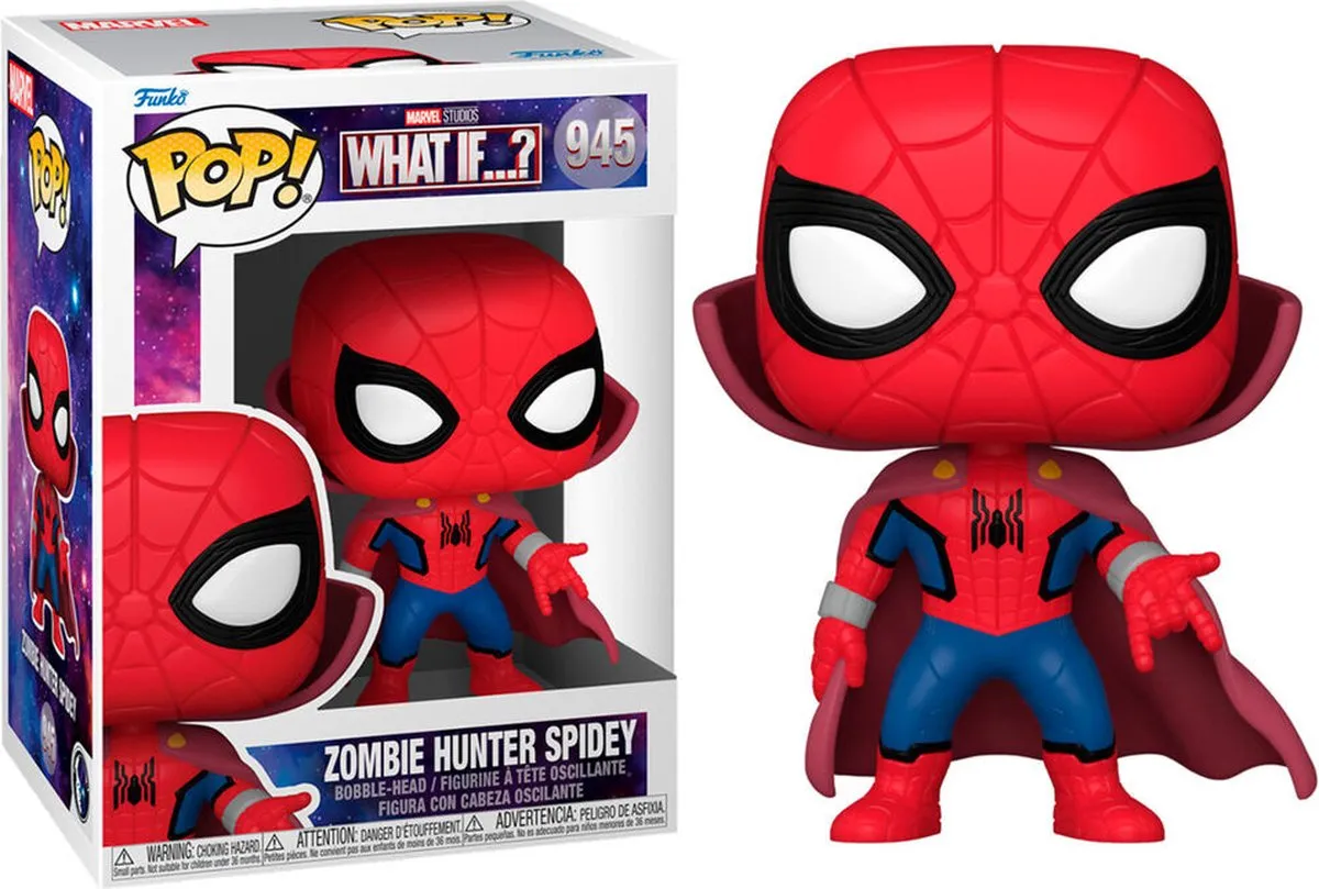 Marvel Funko What If...? POP! TV Zombie Hunter Spidey 57380 - 9cm