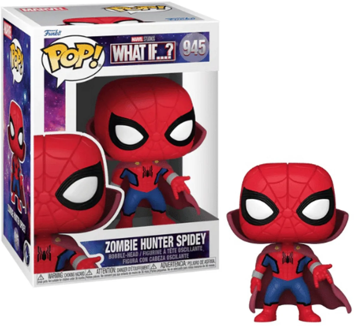 Marvel Funko What If...? POP! TV Zombie Hunter Spidey 57380 - 9cm