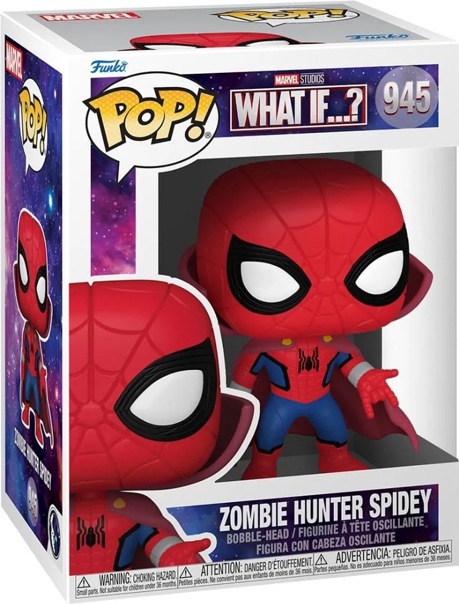 Marvel Funko What If...? POP! TV Zombie Hunter Spidey 57380 - 9cm