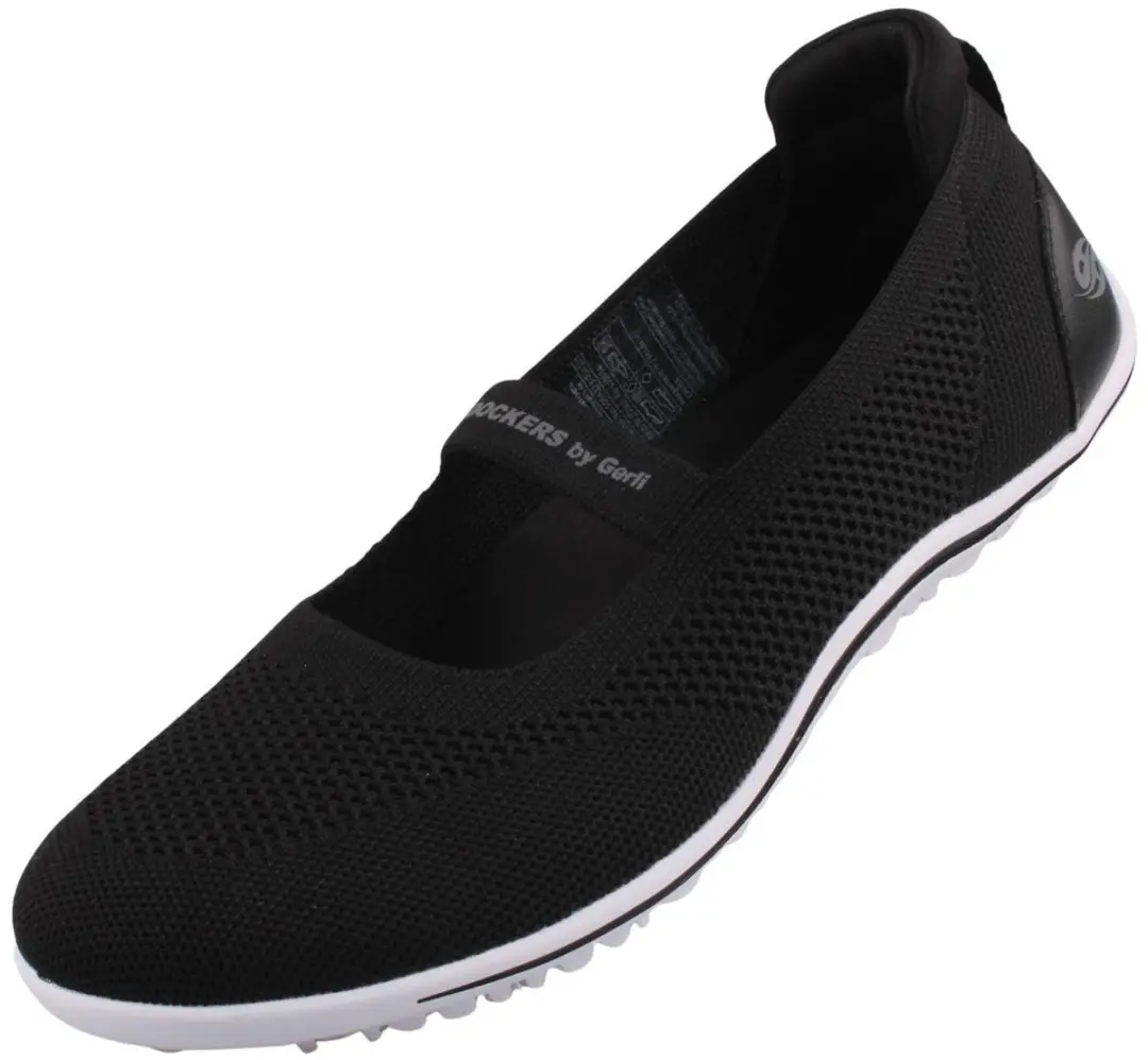 Dockers by Gerli dames schoenen voor blote voeten zwart