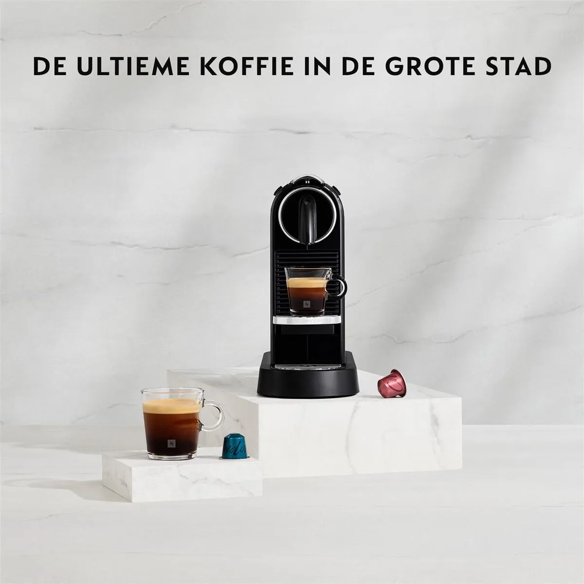 De'Longhi Nespresso Citiz EN167.W Koffiecupmachine - Wit