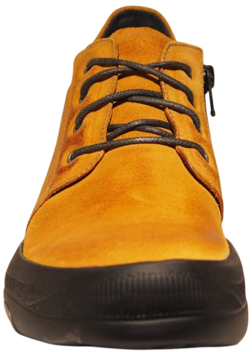 Wolky Fuse Brushed Suede Veterschoenen - Geel - Maat 41 - afbeelding 5 van 6