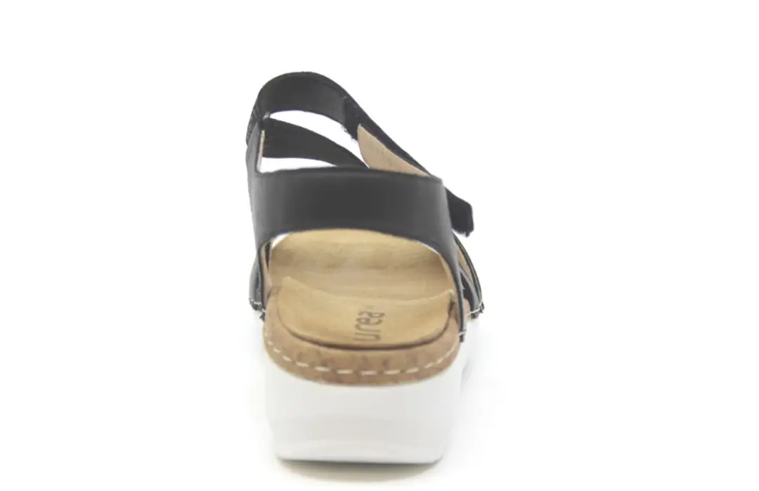 Durea Sandaal 7431 038 2099 - Zwart - 38.5