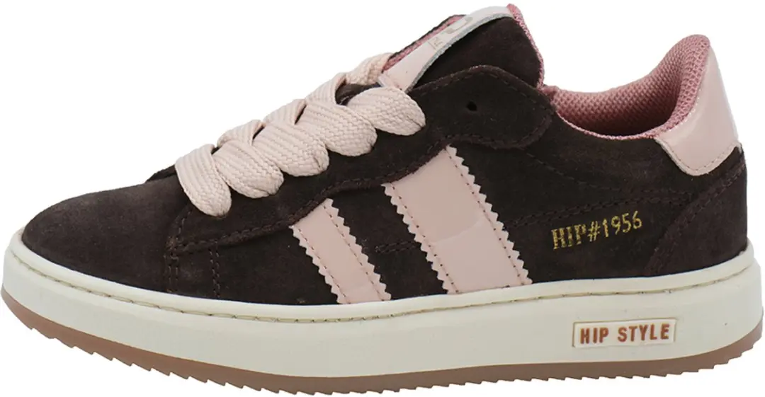 Hip H1811 Sneakers - Meisjes - Bruin - Maat 33 - afbeelding 2 van 6