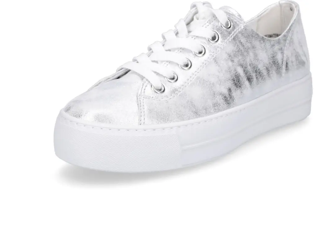 Paul Green dames sportschoenen zilver metallic 8.5