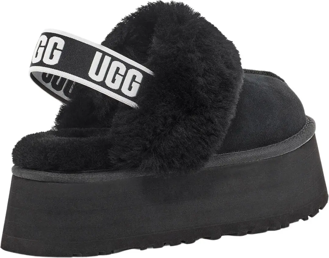 UGG Sloffen Vrouwen - Maat 39 - Zwart/Wit