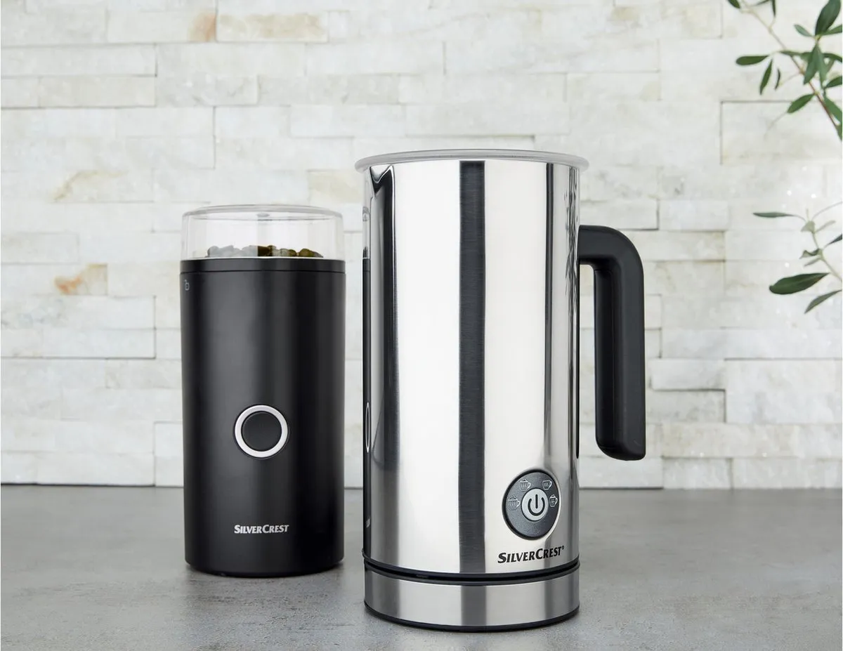 SILVERCREST Elektrische Melkopschuimer 500W - 300ml