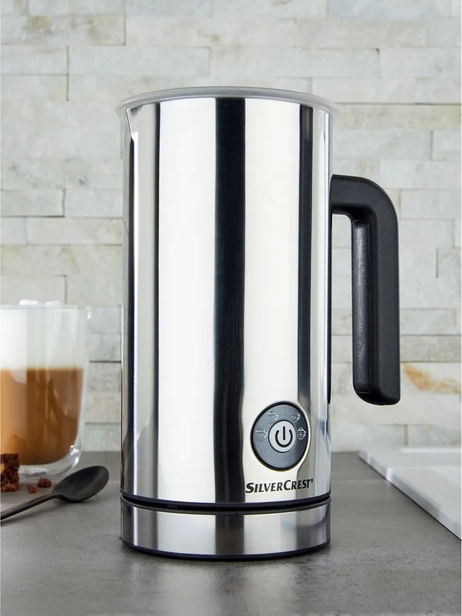 SILVERCREST Elektrische Melkopschuimer 500W - 300ml