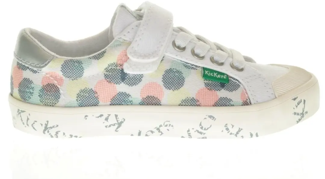 Kickers Canvasschoenen Wit maat 27