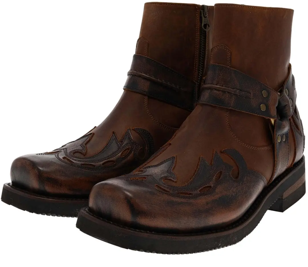 FB Fashion Boots TAURO HIGH GOMA biker enkellaars bruin