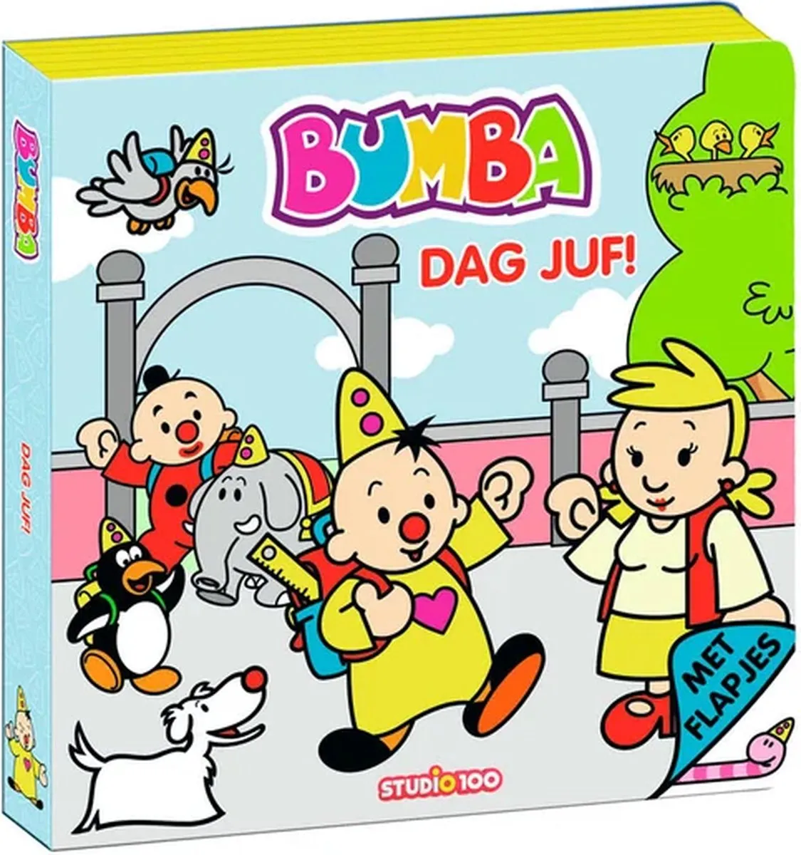 Studio 100 Bumba Dag Juf! Babyboek - 19x19cm - Multicolor