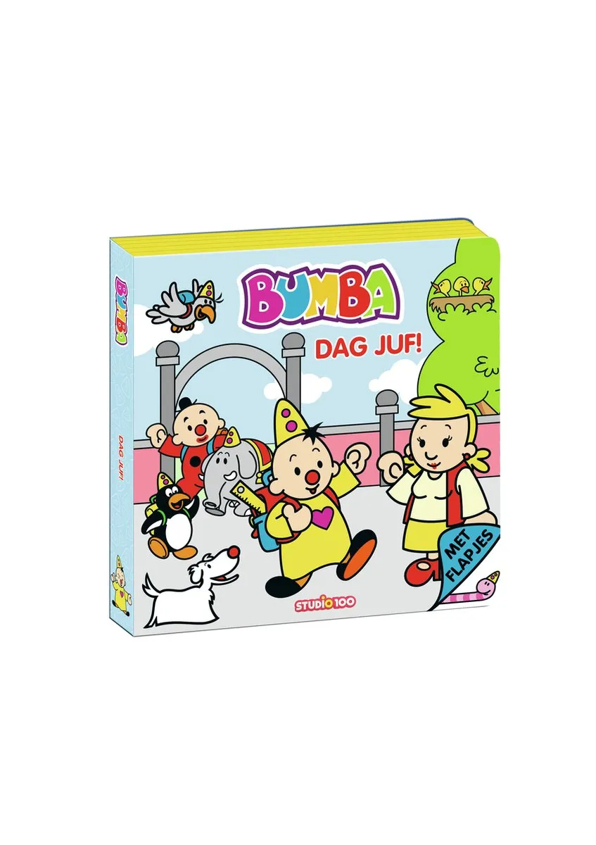 Studio 100 Bumba Dag Juf! Babyboek - 19x19cm - Multicolor