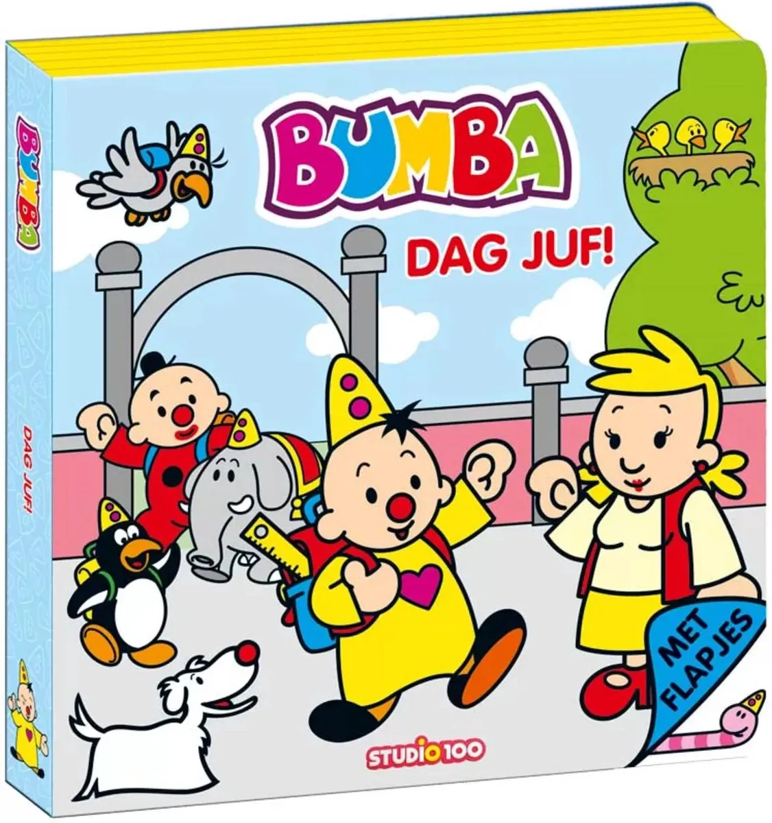 Studio 100 Bumba Dag Juf! Babyboek - 19x19cm - Multicolor