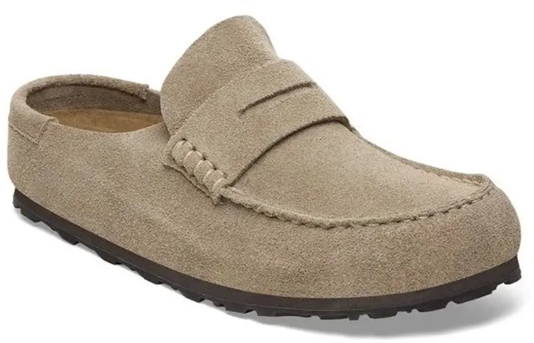 Birkenstock Naples Wrapped Dames Loafer - Taupe 37 - afbeelding 3 van 6