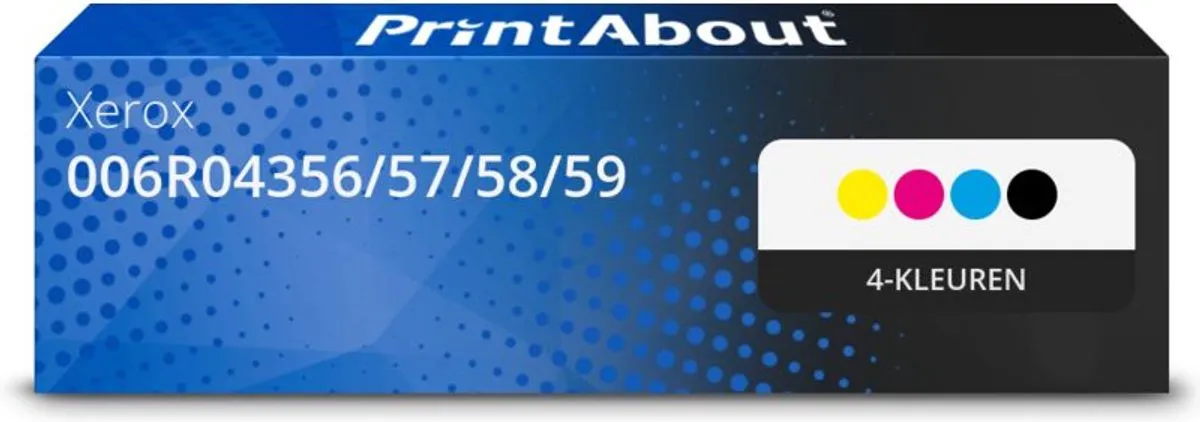 PrintAbout Toner 006R04356/57/58/59 4-Kleuren Multipack
