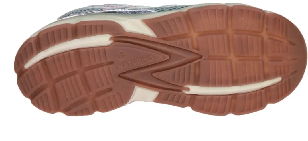 Naturino Wave Metallic Sneaker Zilver