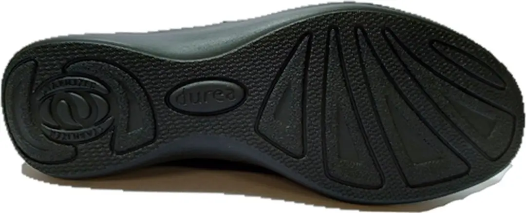 Durea Klittenbandschoen 6096 248 5027 - Zwart - Maat 38.5