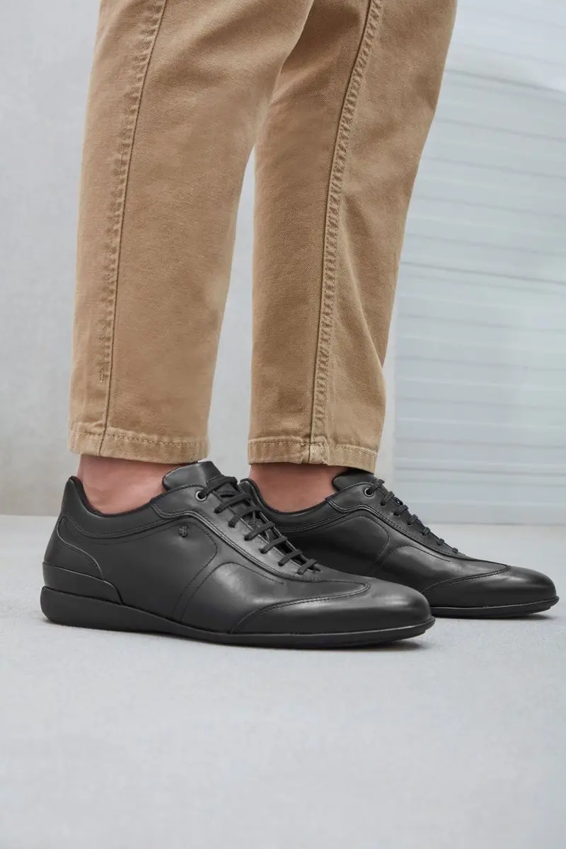Van Bommel Sneakers Heren SBM-10016 - Zwart