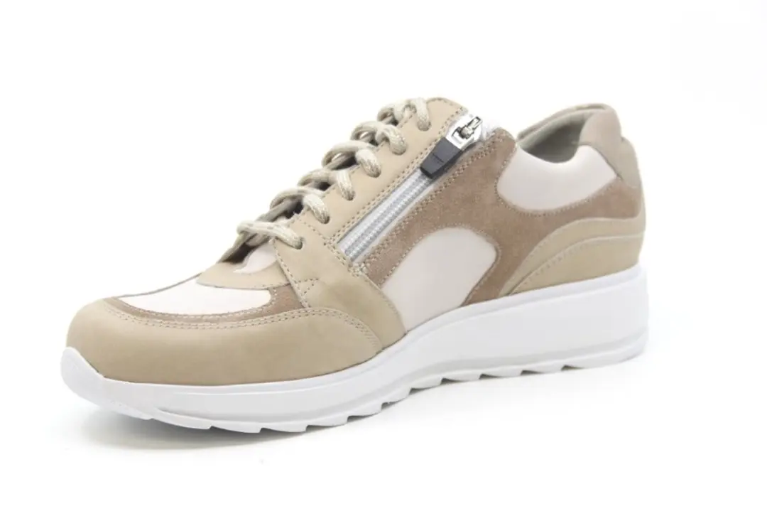 Durea Sophie 6315 Herenschoen - 38.5 - Taupe Combi