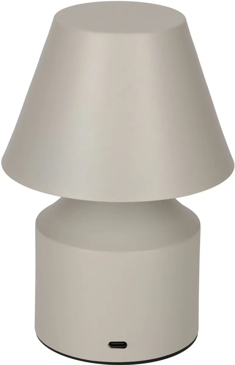 JENS Living Gijs Oplaadbare LED Tafellamp 5W - Taupe