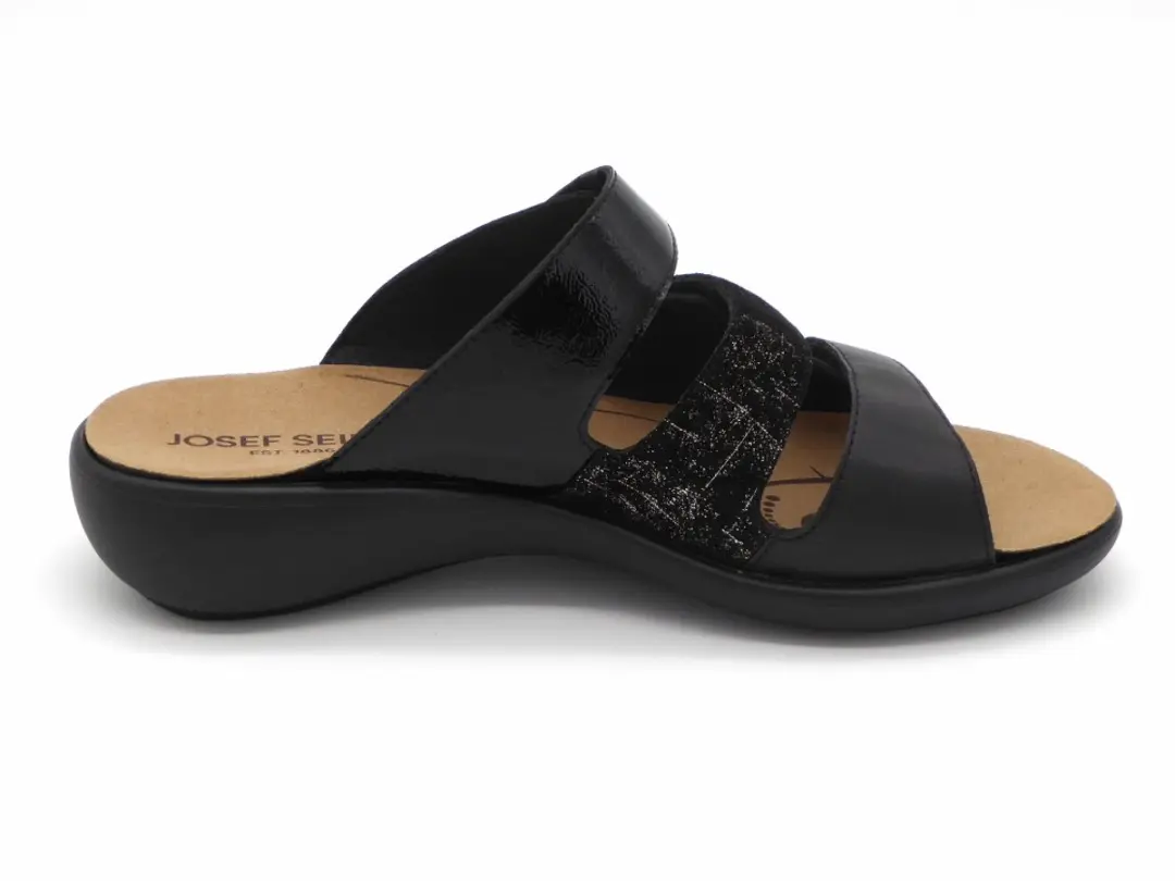 Josef Seibel Ibiza 10 Slipper - Zwart - afbeelding 6 van 6