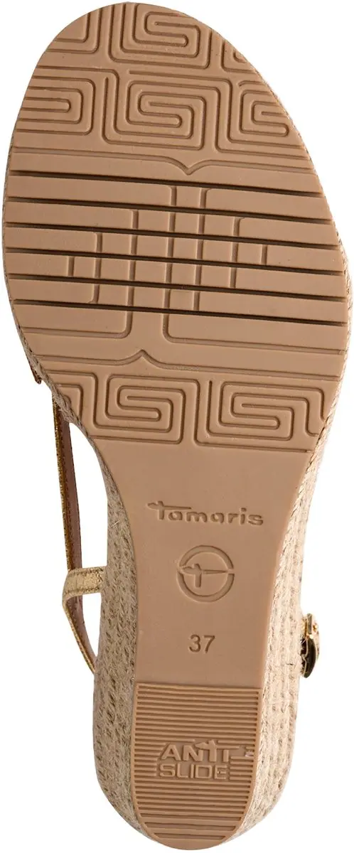 Tamaris Dames Sandalen 38 - Goud - afbeelding 6 van 6