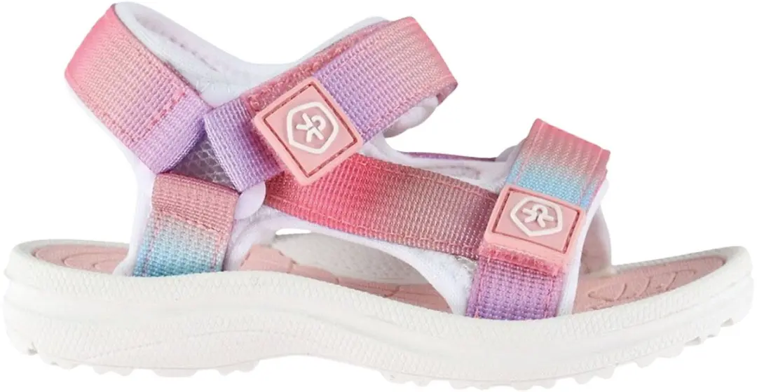 Color Kids Colorblock W. Velcro Sandalen Junior