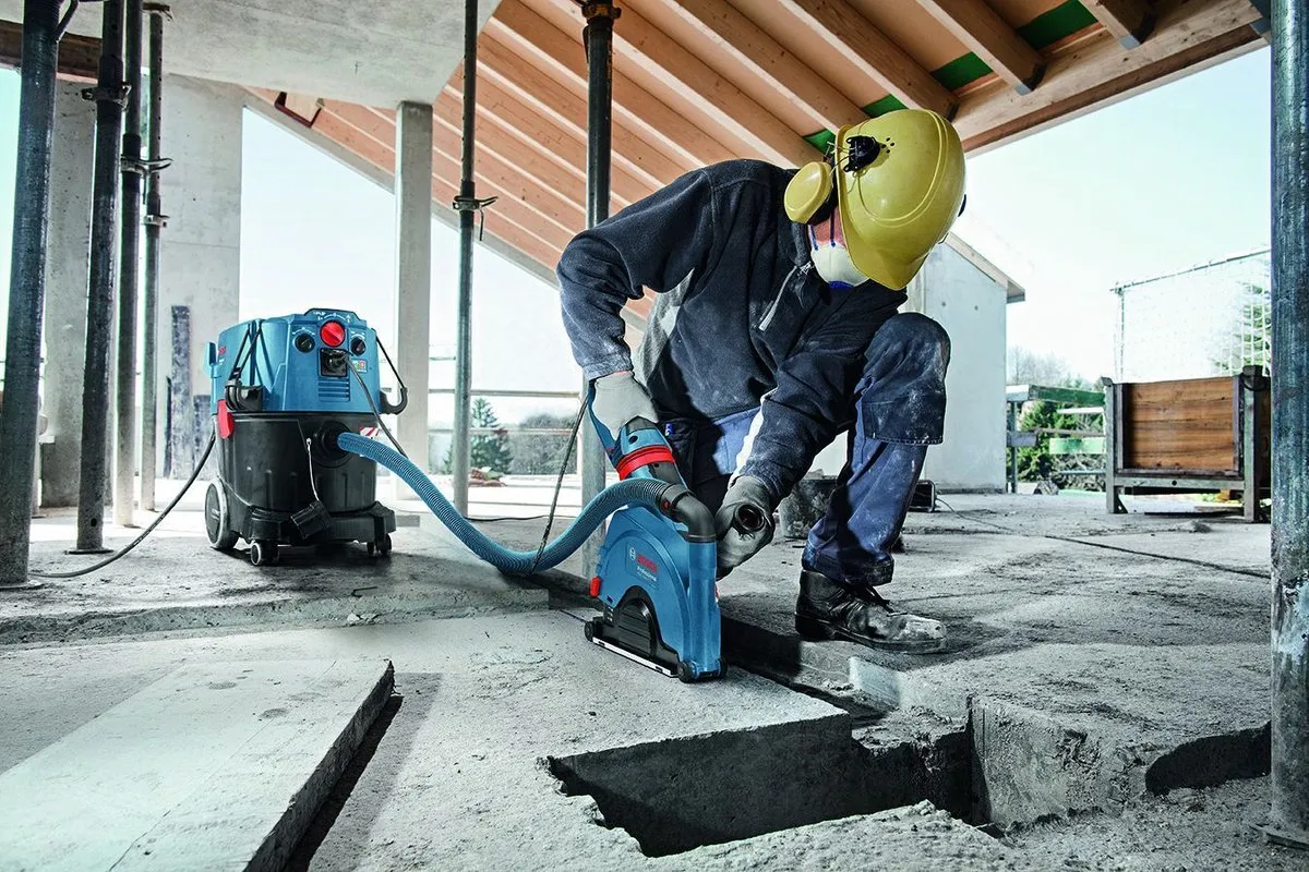 Bosch Professional GAS 35 H AFC Stofzuiger 1200W - Blauw - afbeelding 6 van 6