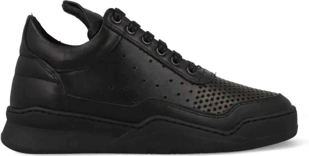 Filling Pieces Low Top Ghost Zwart-35
