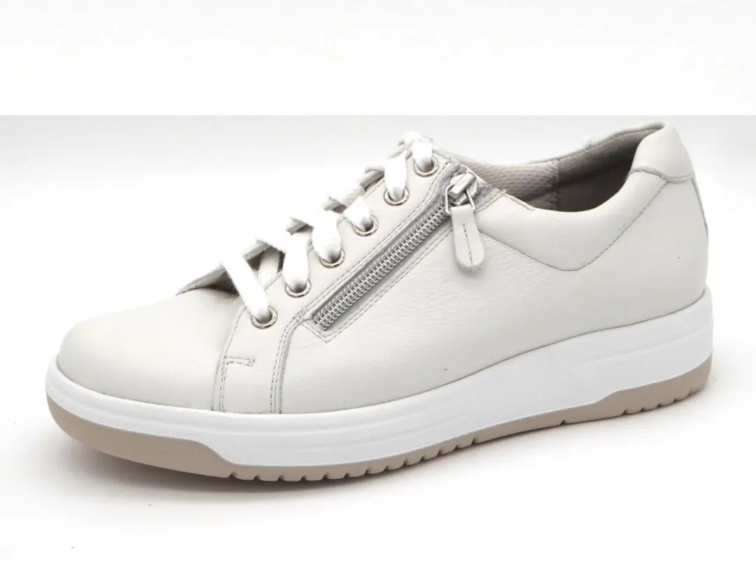 Durea Dames Sneaker 6291-688-0933 - Wit - Maat 38.5