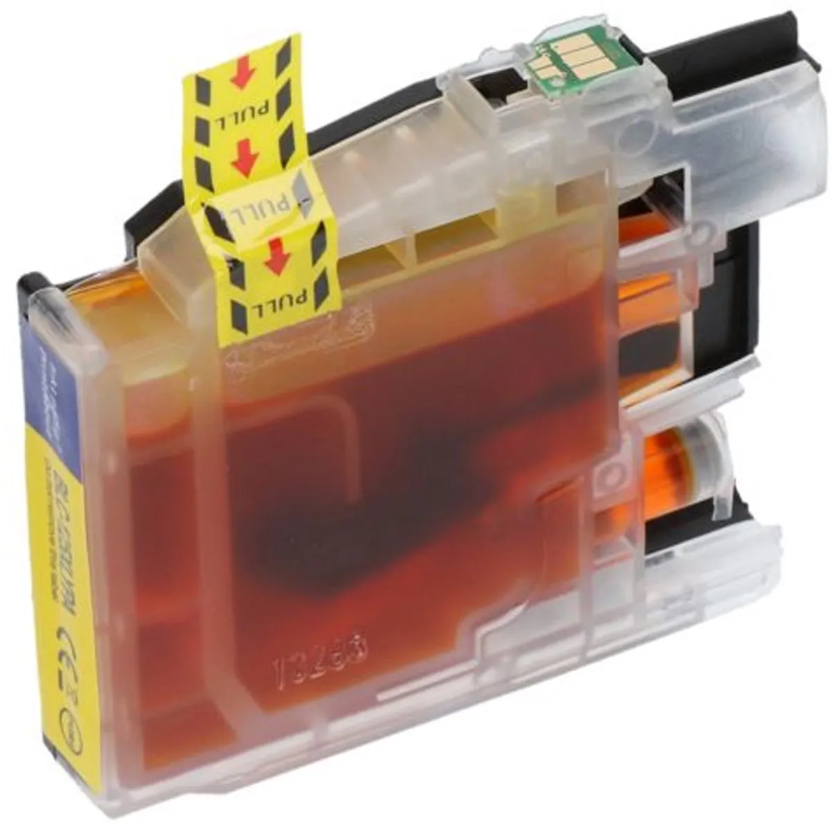 PrintAbout LC-125XLY Inktcartridge Geel - 1500 pagina's