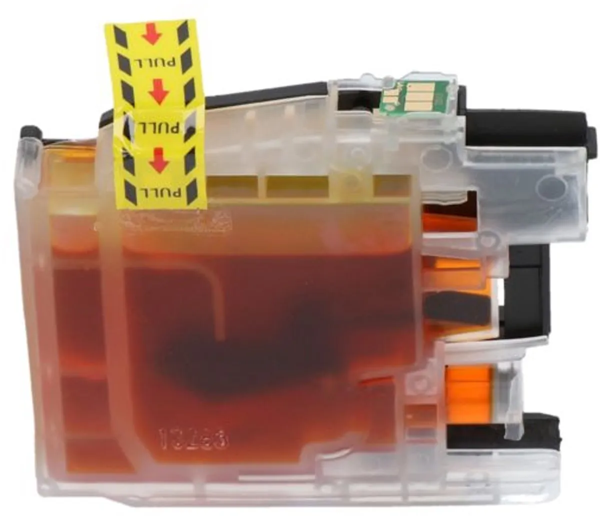 PrintAbout LC-125XLY Inktcartridge Geel - 1500 pagina's