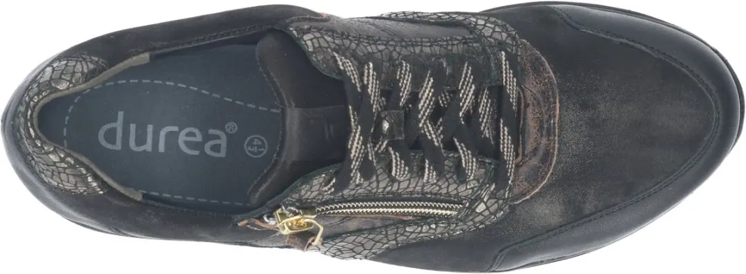 Durea 6279 Sneaker - Maat 41 - Zwart