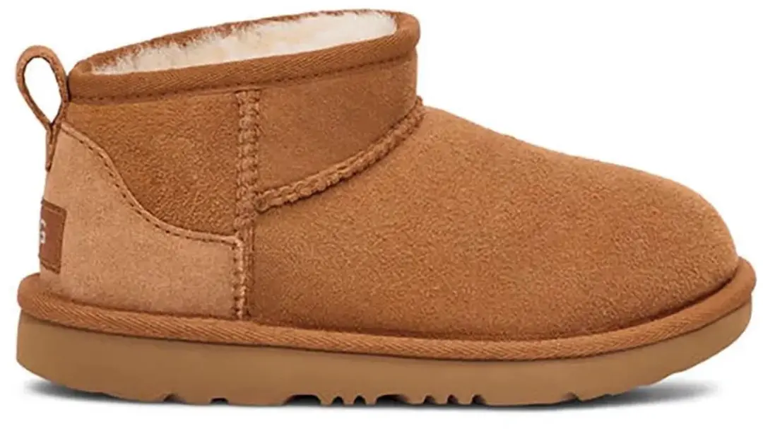 UGG Kids' Classic Ultra Mini Laarzen - Cognac - Maat 36