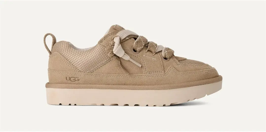 UGG Lo Lowmel Sportschoenen - Mosterd - Maat 36