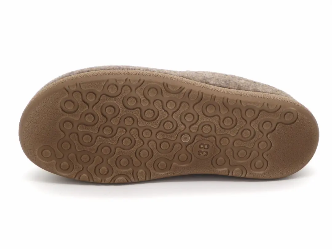Rohde Dames Pantoffel Muil 6440-17 - Beige - afbeelding 5 van 6
