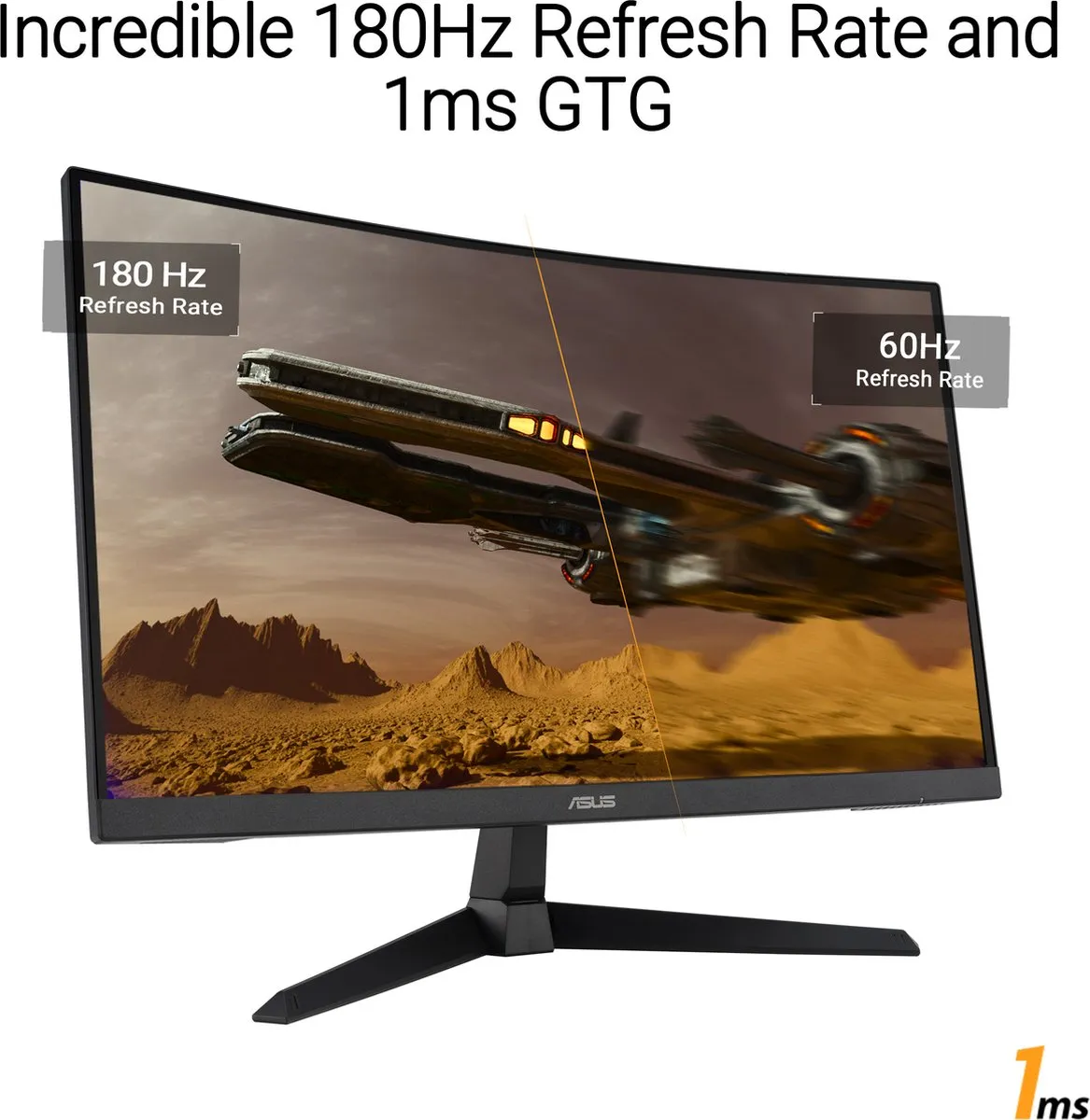ASUS TUF Gaming VG27VQ3B Curved Monitor 27" - 180Hz