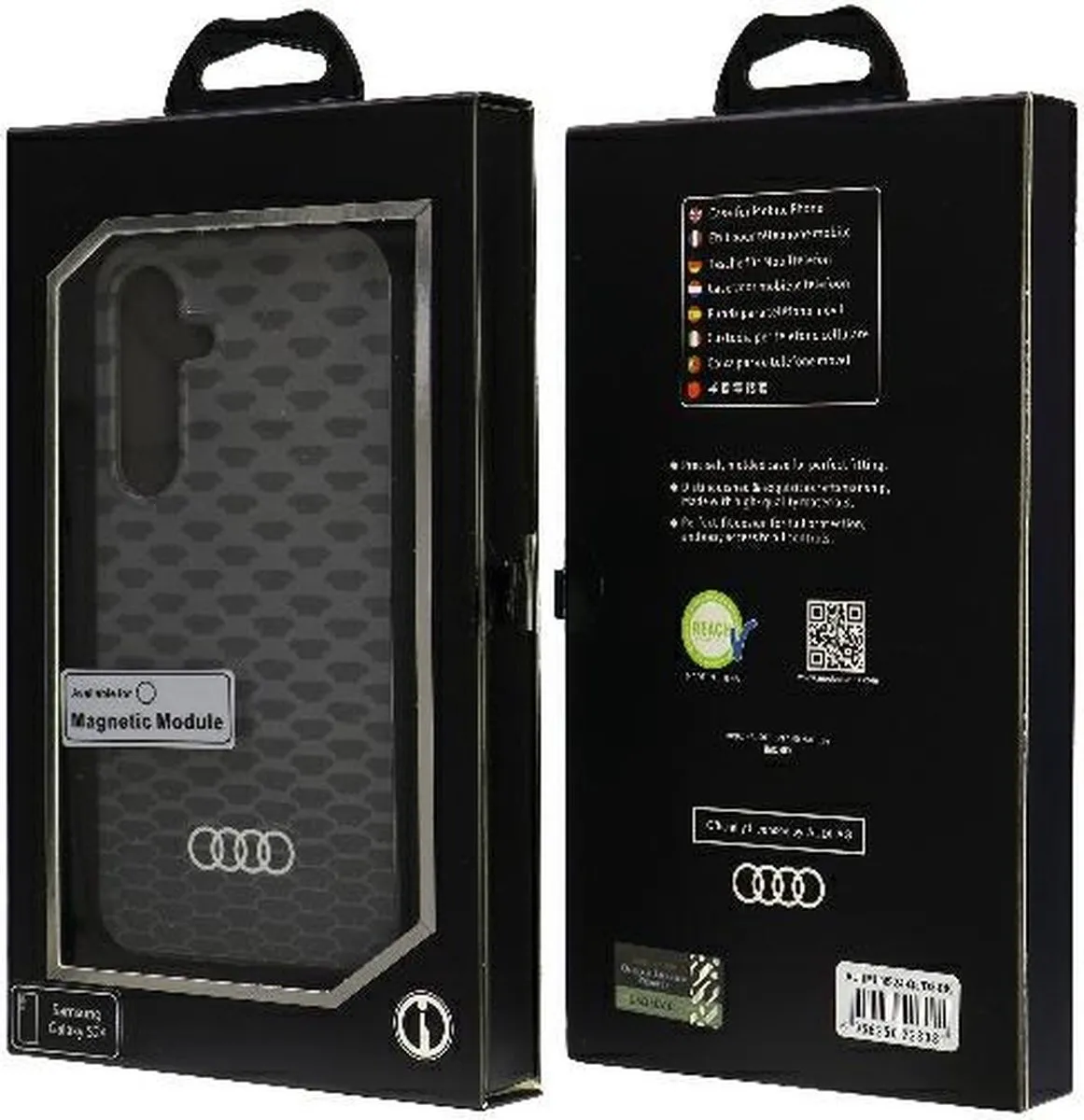 Audi IML Stikpatroon MagSafe Case S24 S921 - Zwart - afbeelding 4 van 6
