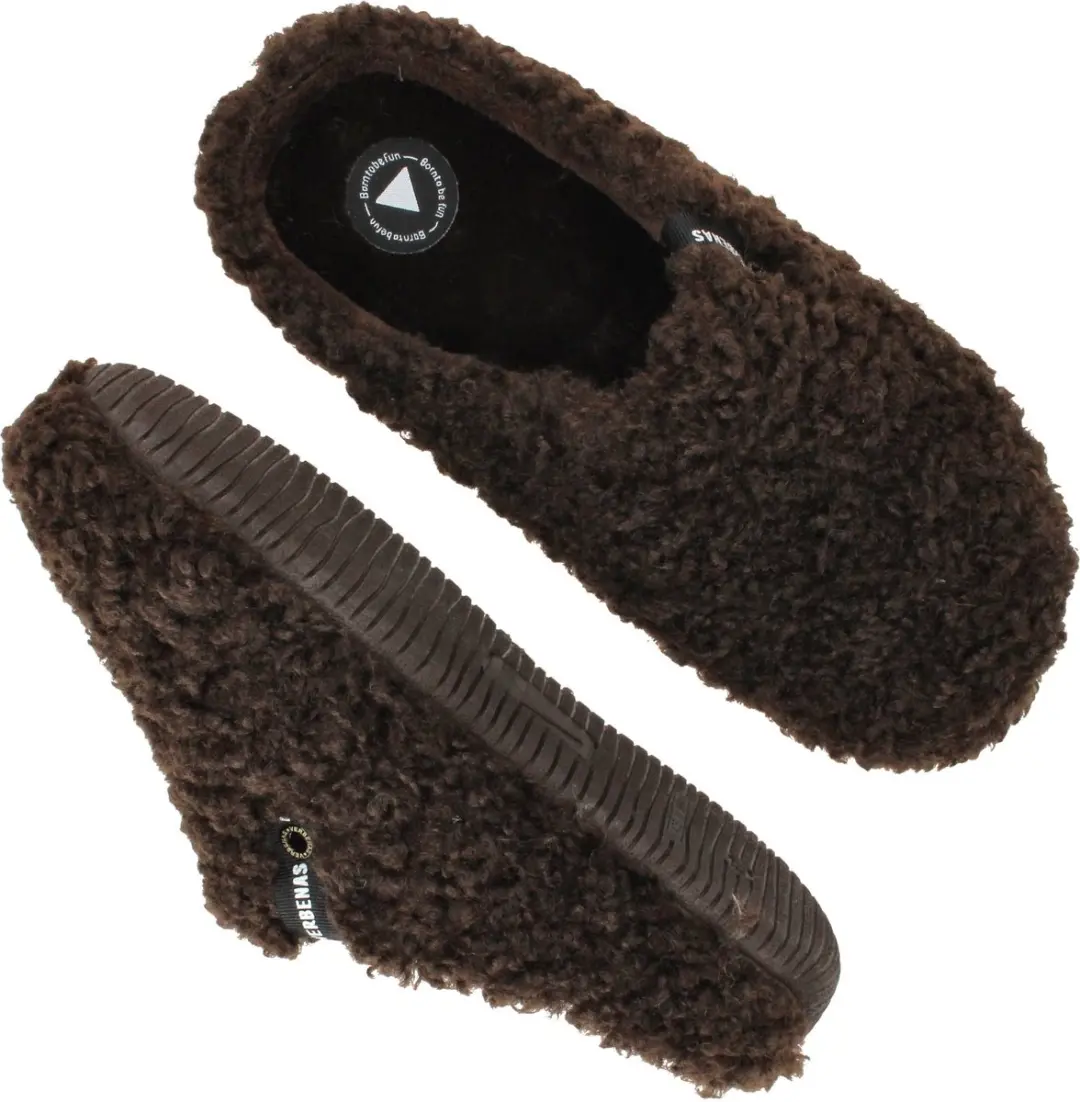 Verbenas York Curly Muiltjes Bruin 39 - afbeelding 4 van 4