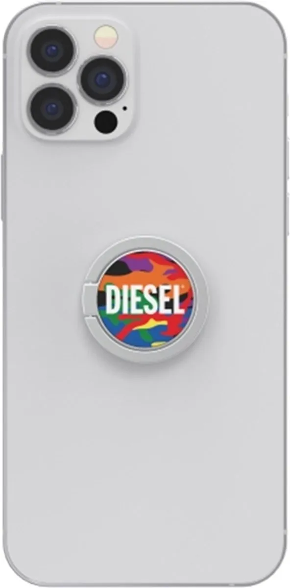 Diesel Pride Camo Universele Ring Houder - Multicolor