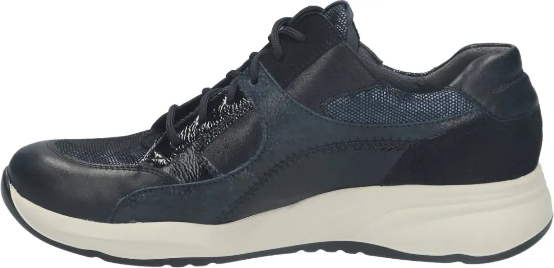 Durea 6318 H Dames Sneakers - 38.5 - Blauw/Zwart