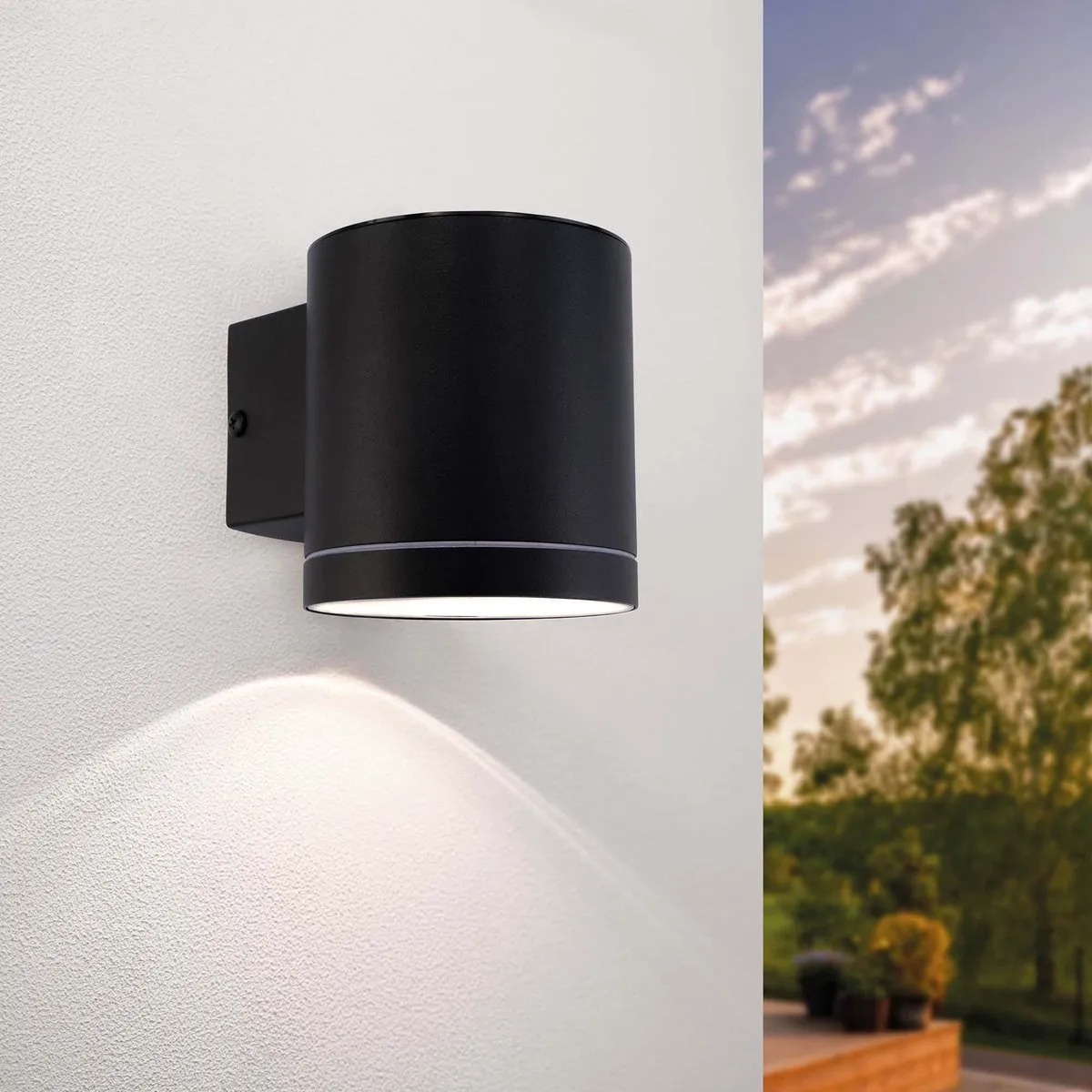 LEDVION Solar Wandlamp Arche 2x