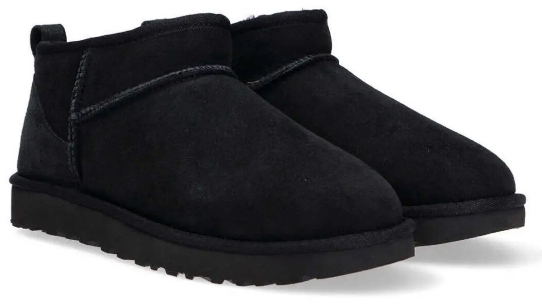 UGG W Classic Ultra Mini Dameslaarzen - Zwart 36 - afbeelding 6 van 6