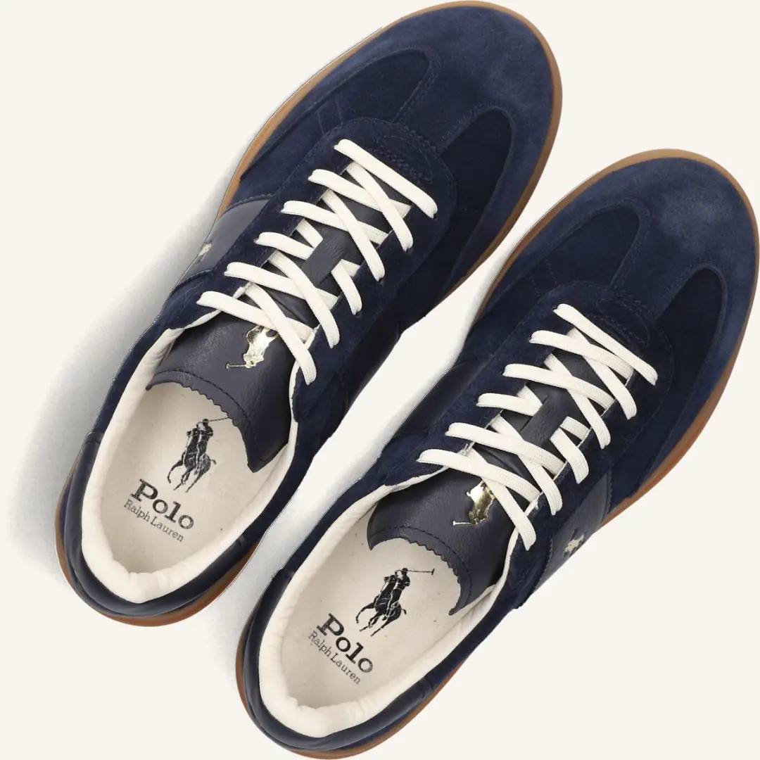 Polo Ralph Lauren Heritage Area Sneakers - Blauw - Maat 42 - afbeelding 5 van 6