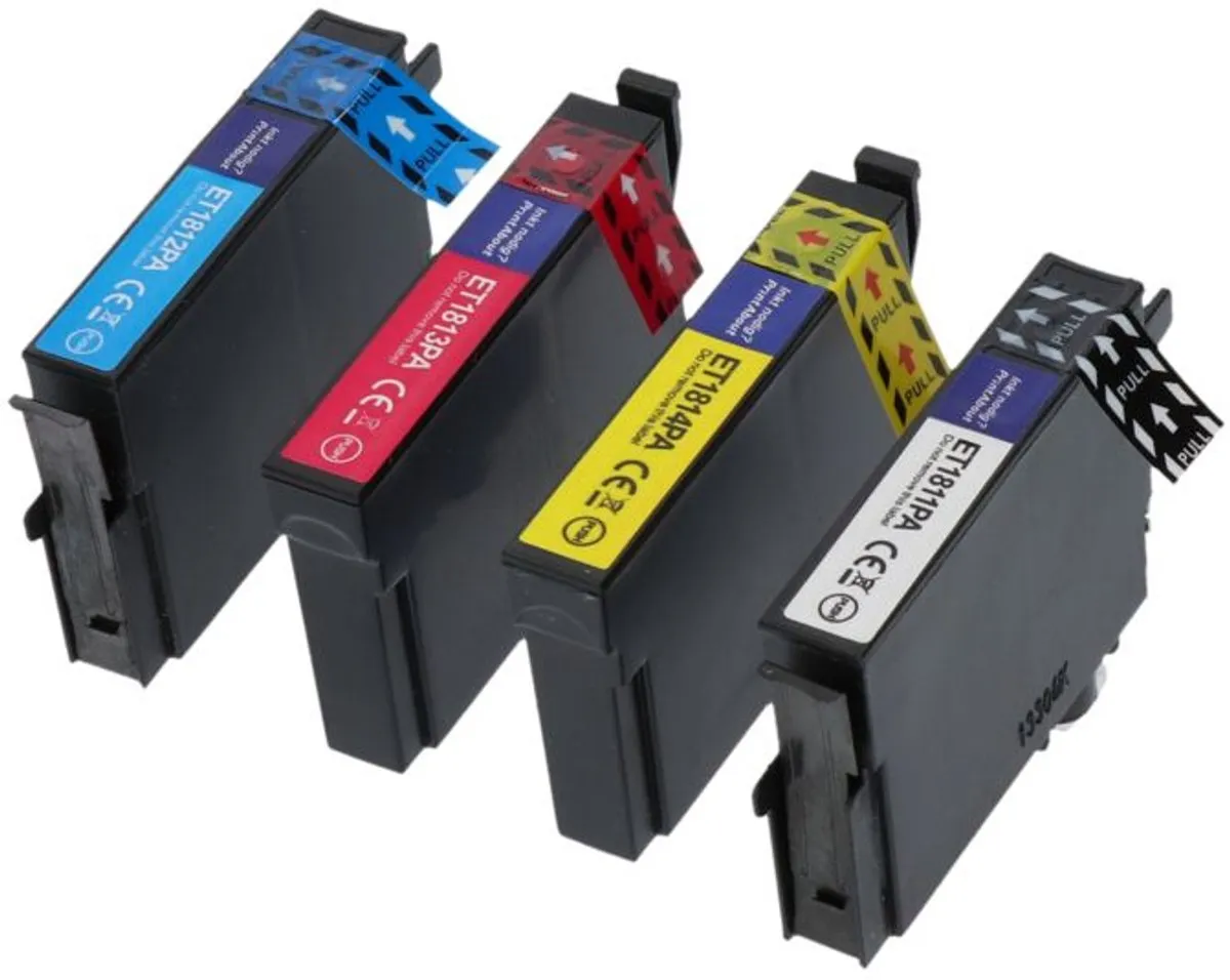 PrintAbout C13T18164012-PA2 Inktcartridge 4 Kleuren - 56ml - XL