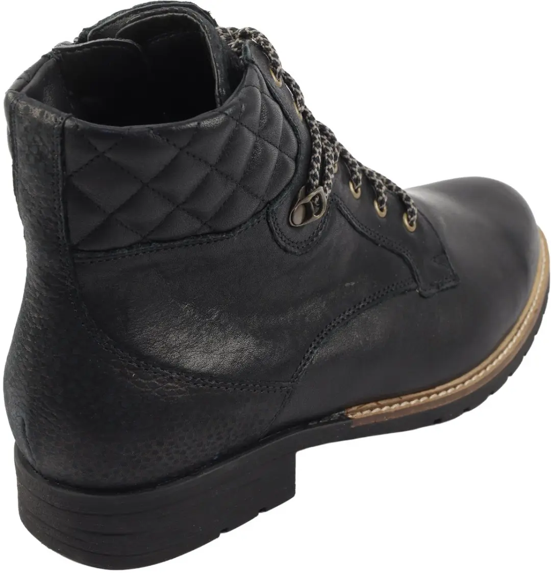 Durea Veterboot 9731 765 0572 Zwart Wijdte H - afbeelding 4 van 6