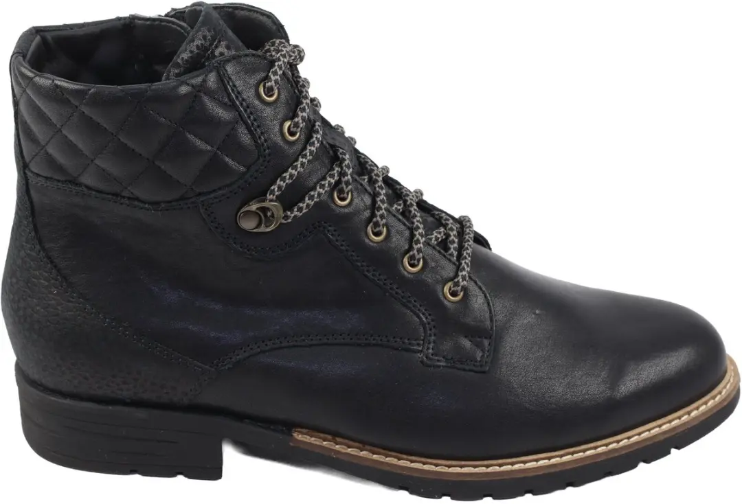 Durea Veterboot 9731 765 0572 Zwart Wijdte H