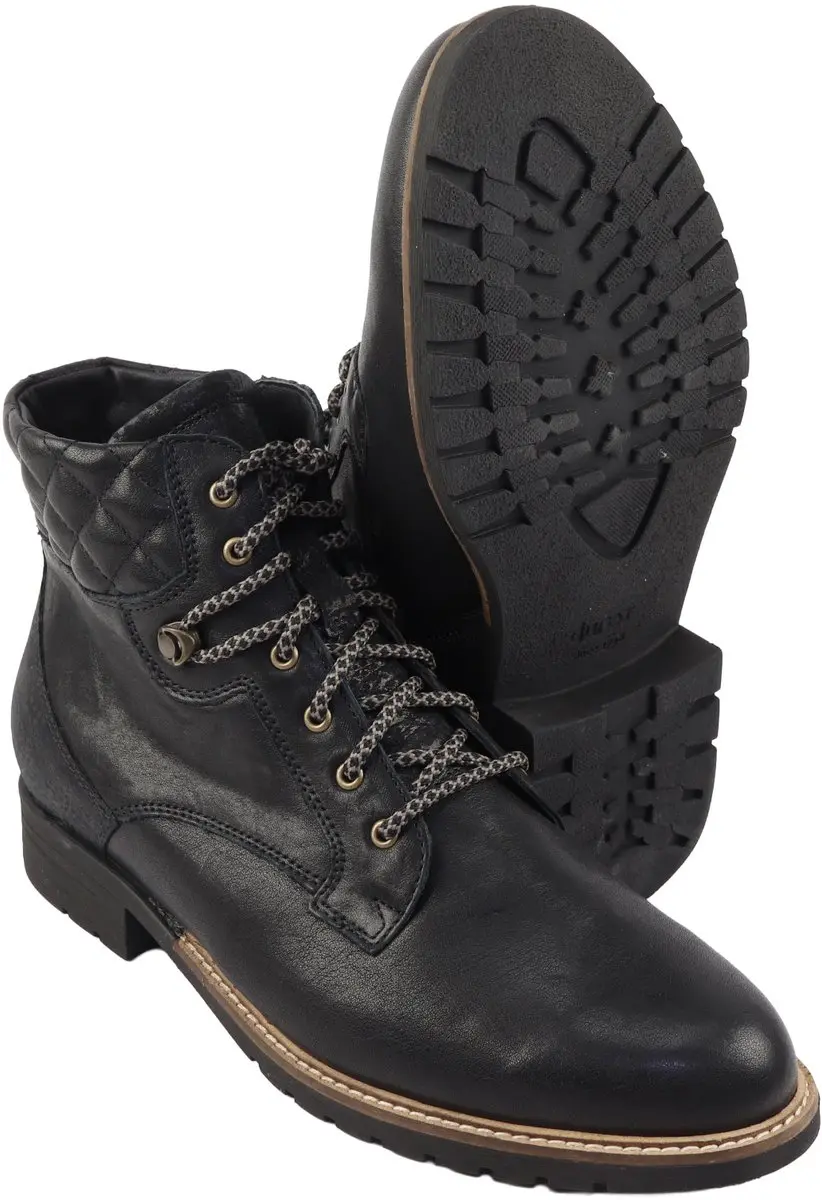 Durea Veterboot 9731 765 0572 Zwart Wijdte H - afbeelding 3 van 6